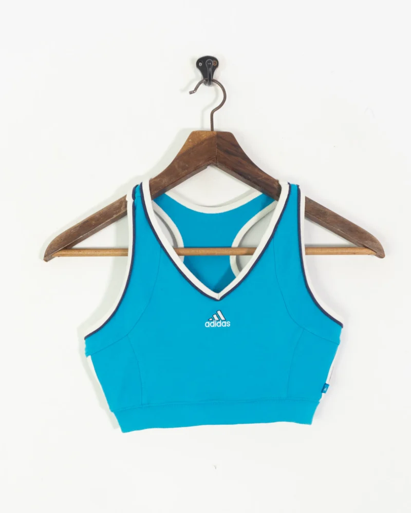Top Adidas azul S - Imagen 2