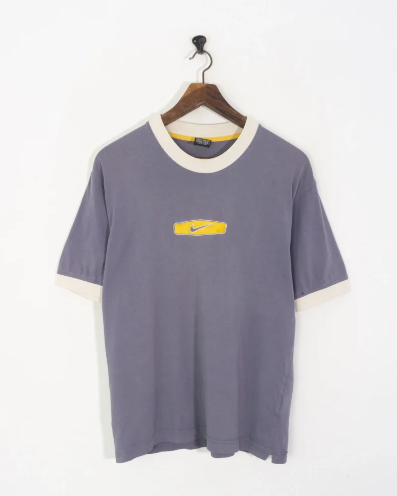 Camiseta Nike vintage 90s gris M - Imagen 2