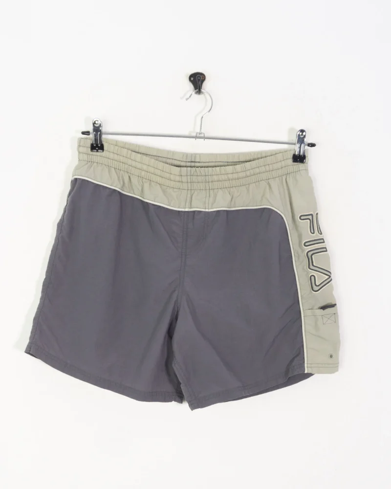 Bañador Fila vintage 00s gris M - Imagen 2