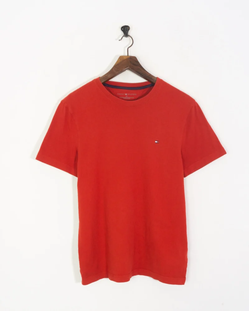 Camiseta Tommy Hilfiger roja M - Imagen 2
