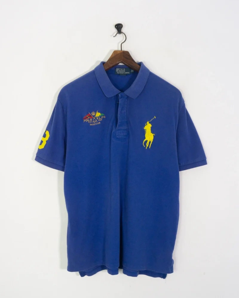 Polo Ralph Lauren vintage 00s azul XL - Imagen 2
