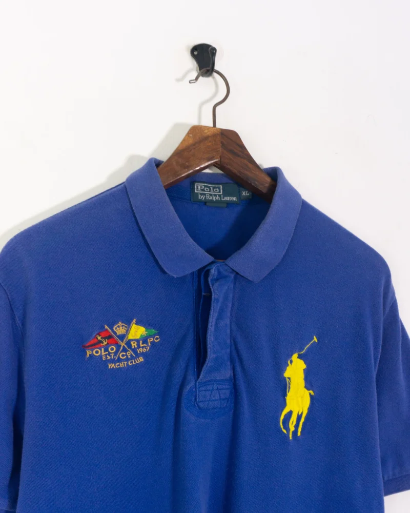 Polo Ralph Lauren vintage 00s azul XL - Imagen 3