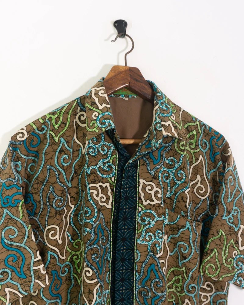Camisa estampada vintage 90s XL - Imagen 3
