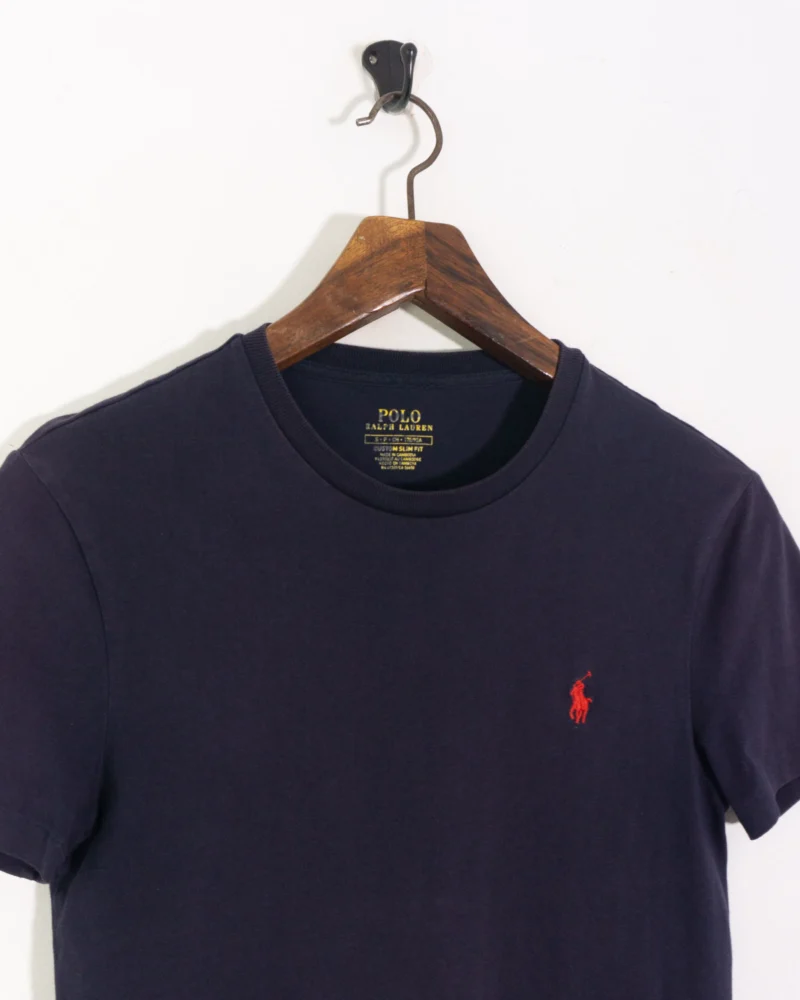 Camiseta Ralph Lauren azul marino XS - Imagen 3
