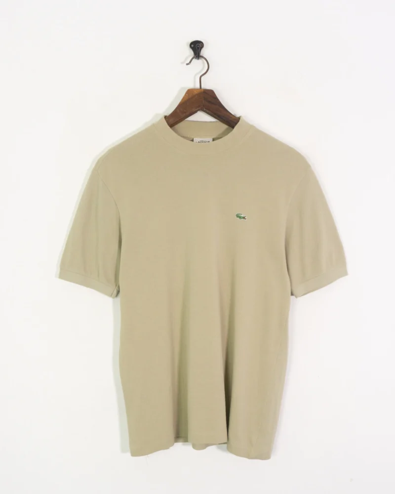 Camiseta Lacoste vintage 00s beige M - Imagen 2