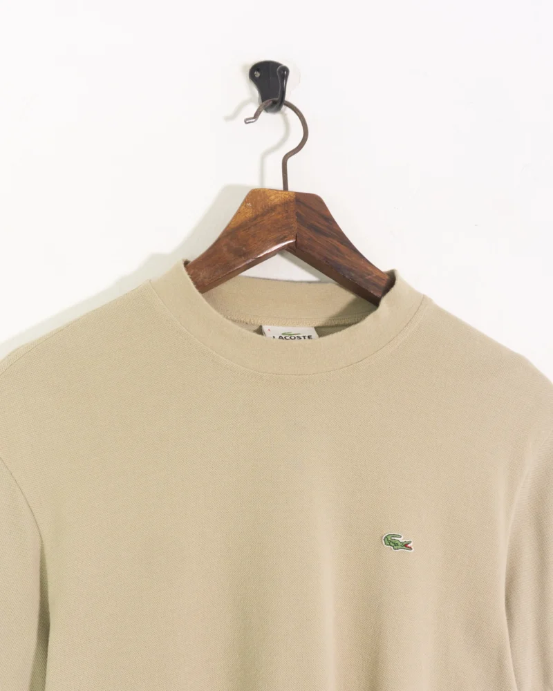 Camiseta Lacoste vintage 00s beige M - Imagen 3