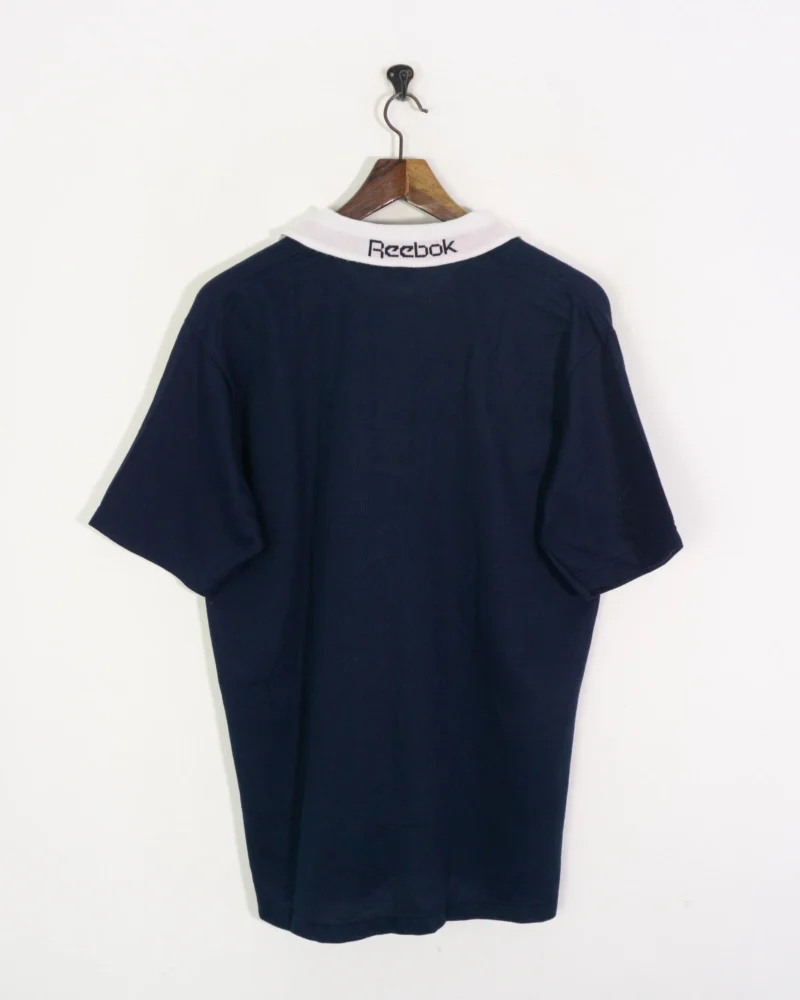 Polo Reebok bootleg vintage 90s azul marino XL - Imagen 4