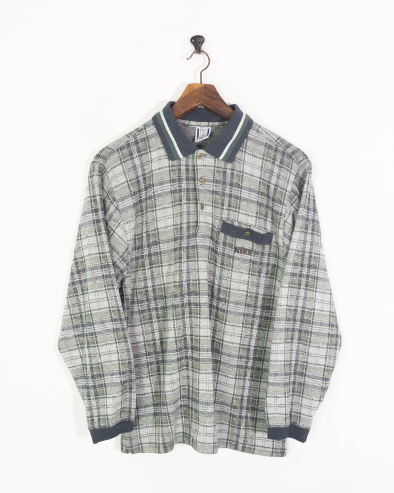 Jersey de botones Nike vintage 90s L - Imagen 2