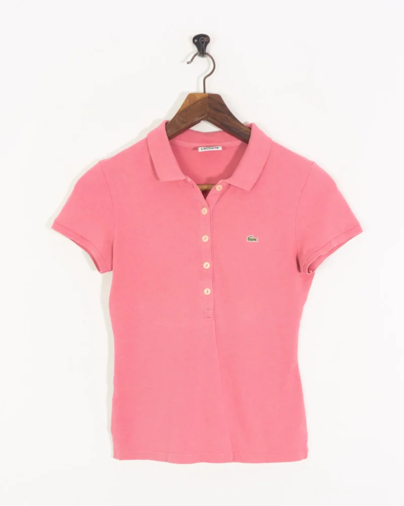 Polo lacoste mujer rosa 36 - Imagen 2
