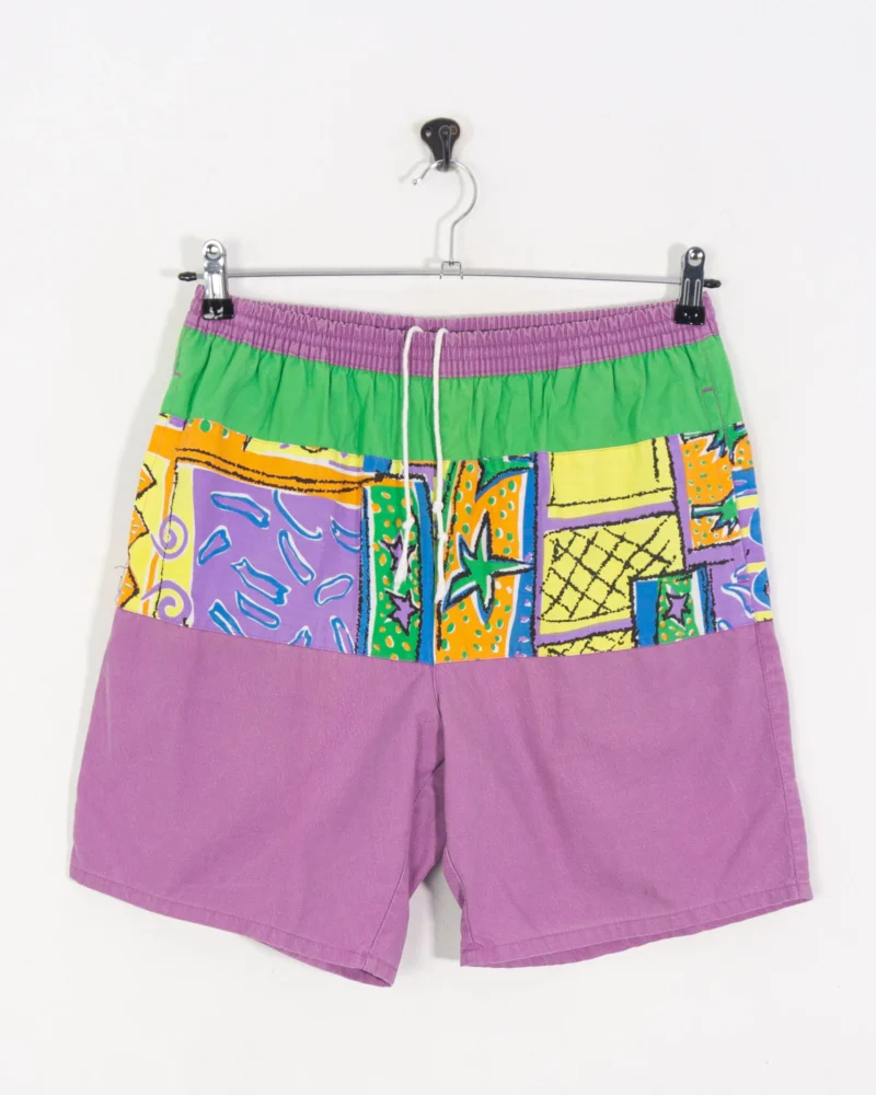 Bañador colorido vintage 90s L - Imagen 2