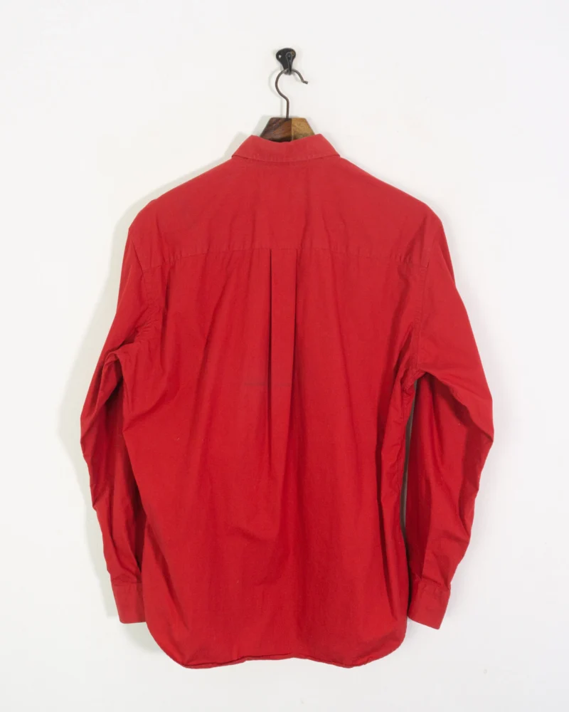 Camisa Burberrys vintage 00s roja M - Imagen 7