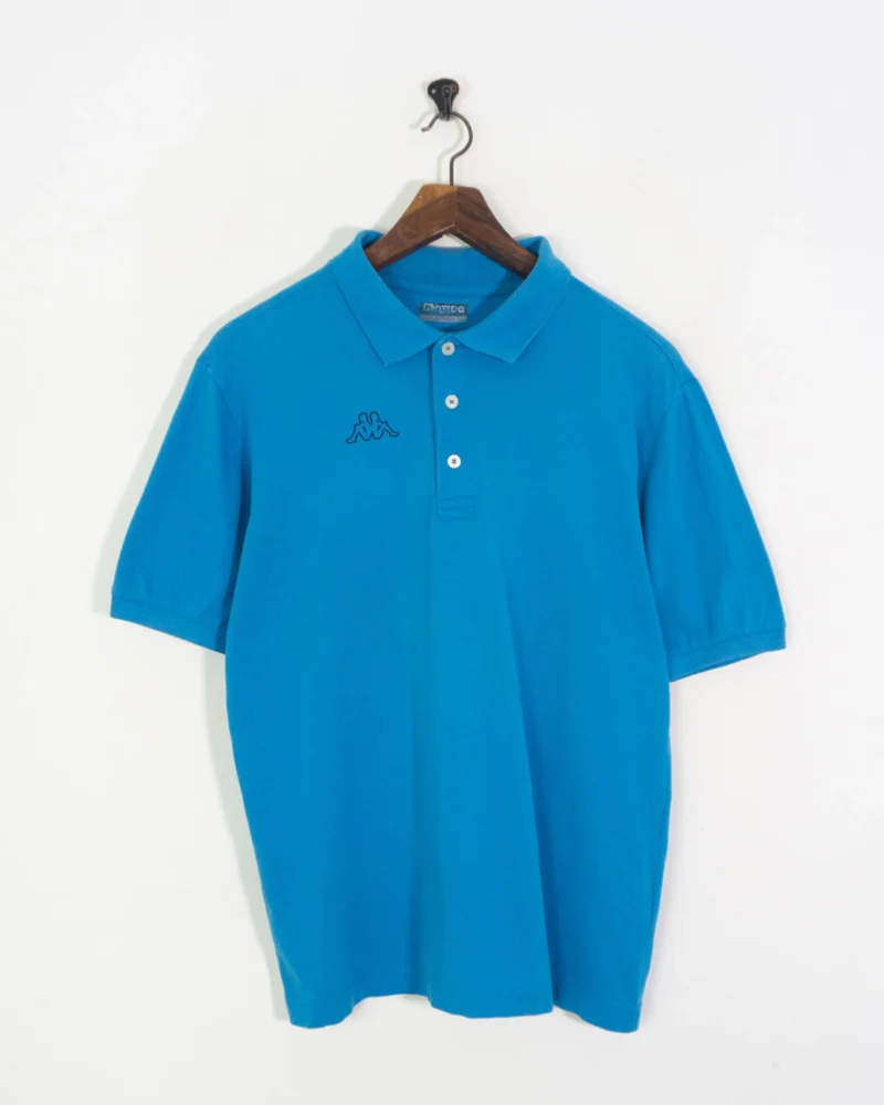 Polo Kappa vintage 00s azul L - Imagen 2