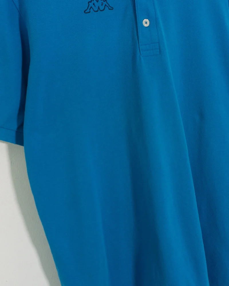 Polo Kappa vintage 00s azul L - Imagen 4