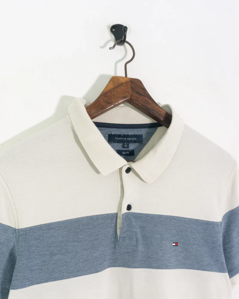 Polo de rayas Tommy Hilfiger XL - Imagen 3