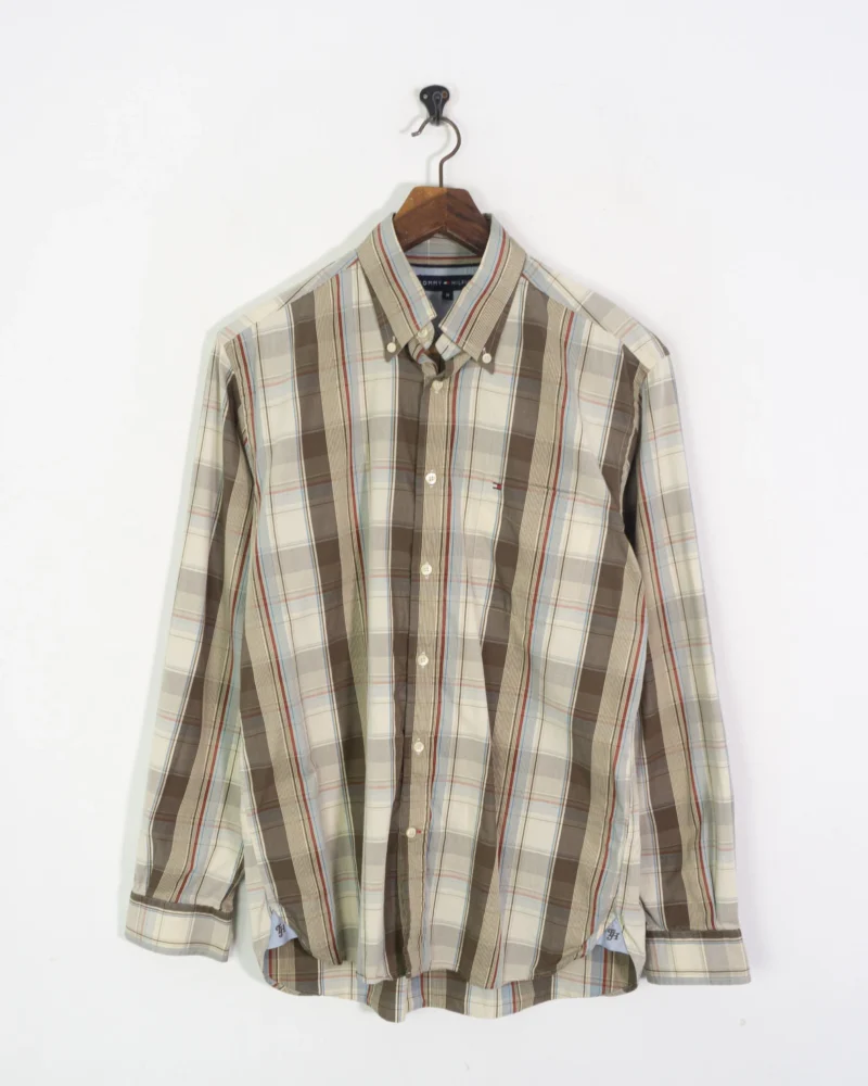 Camisa de cuadros Tommy Hilfiger M - Imagen 2
