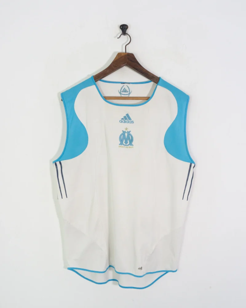 Camiseta sin mangas Marsella Adidas vintage 00s L - Imagen 2