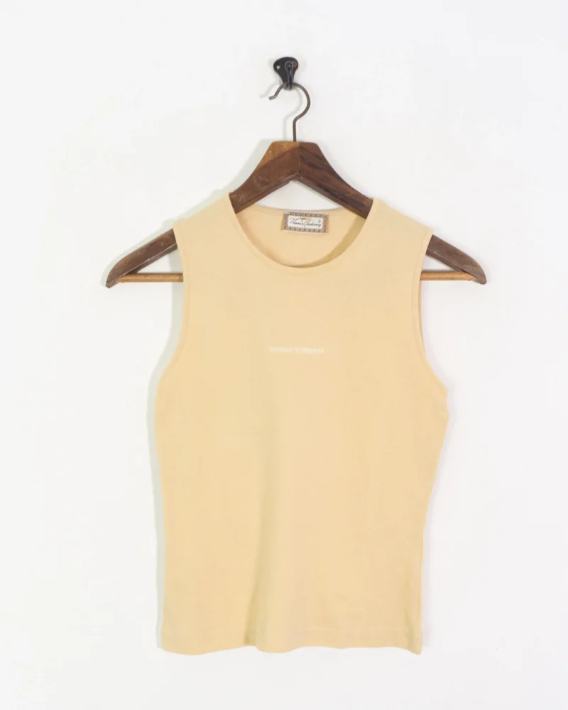 Camiseta sin mangas Thomas Burberrys vintage 00s - Imagen 2