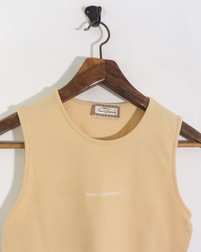 Camiseta sin mangas Thomas Burberrys vintage 00s - Imagen 3