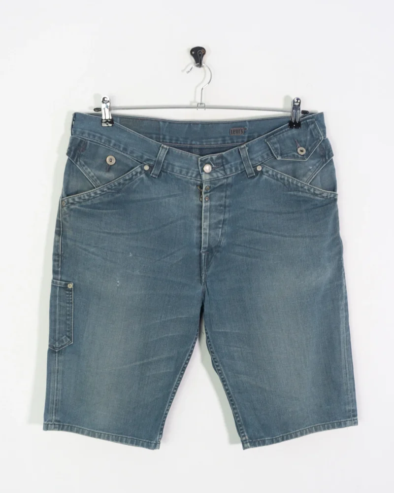 Pantalón vaquero corto Levis Y2K W38 - Imagen 2