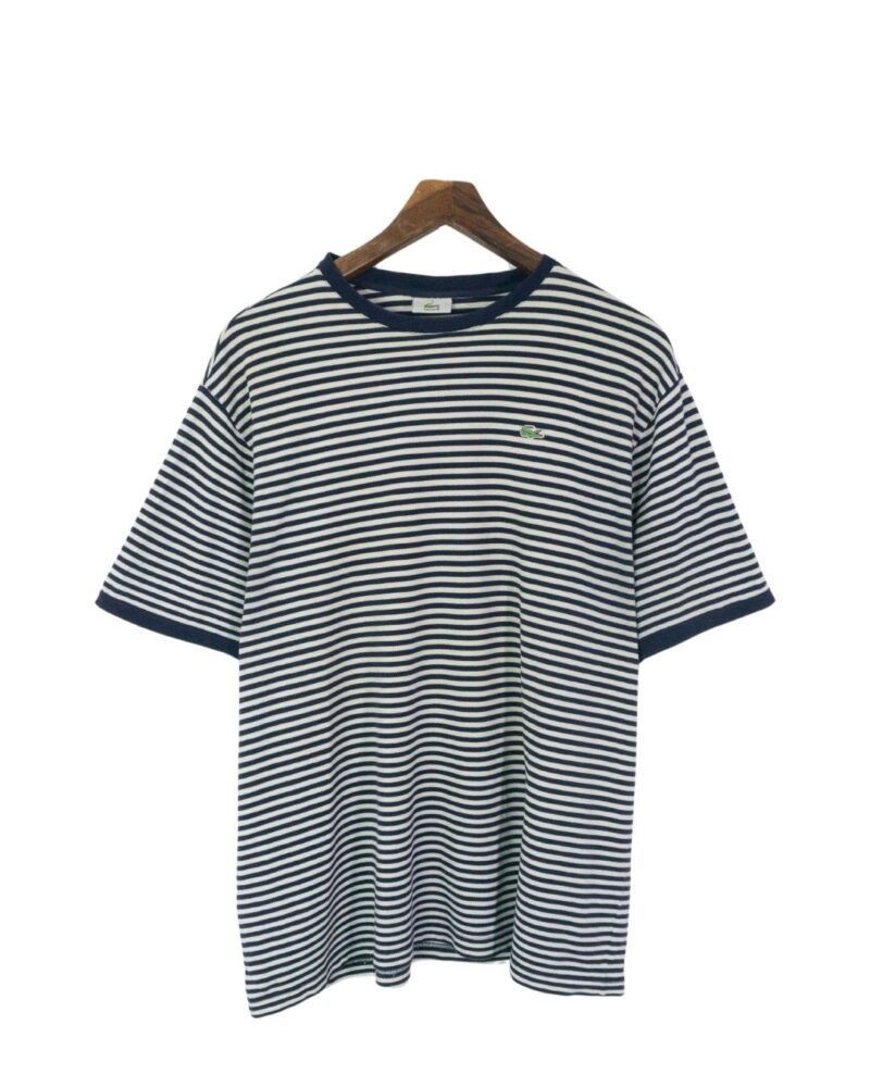 Lacoste vintage 00s stripes tee XL