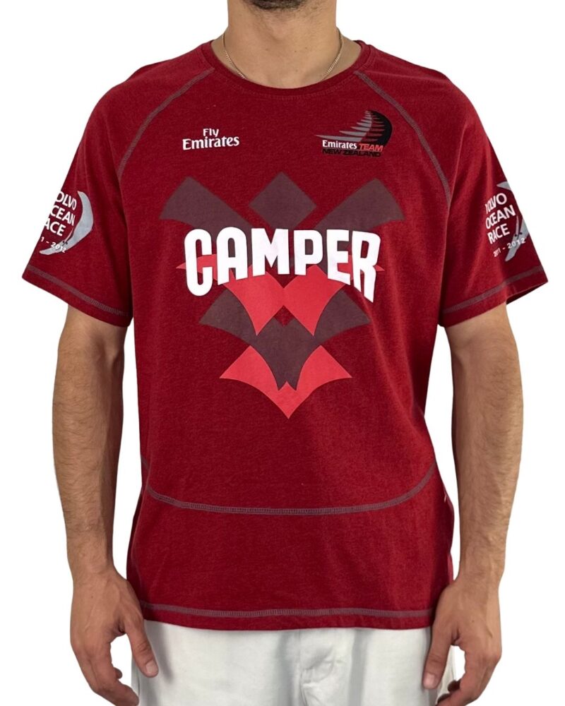 Camper Volvo team red tee L