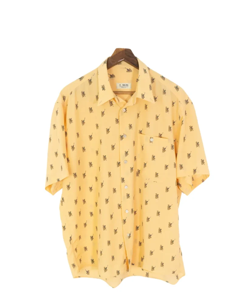 A Mom vintage 90s yellow shirt XL