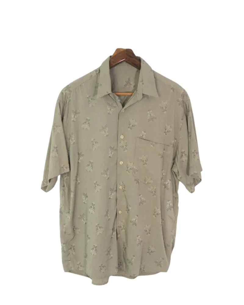 Vintage 90s brown shirt L