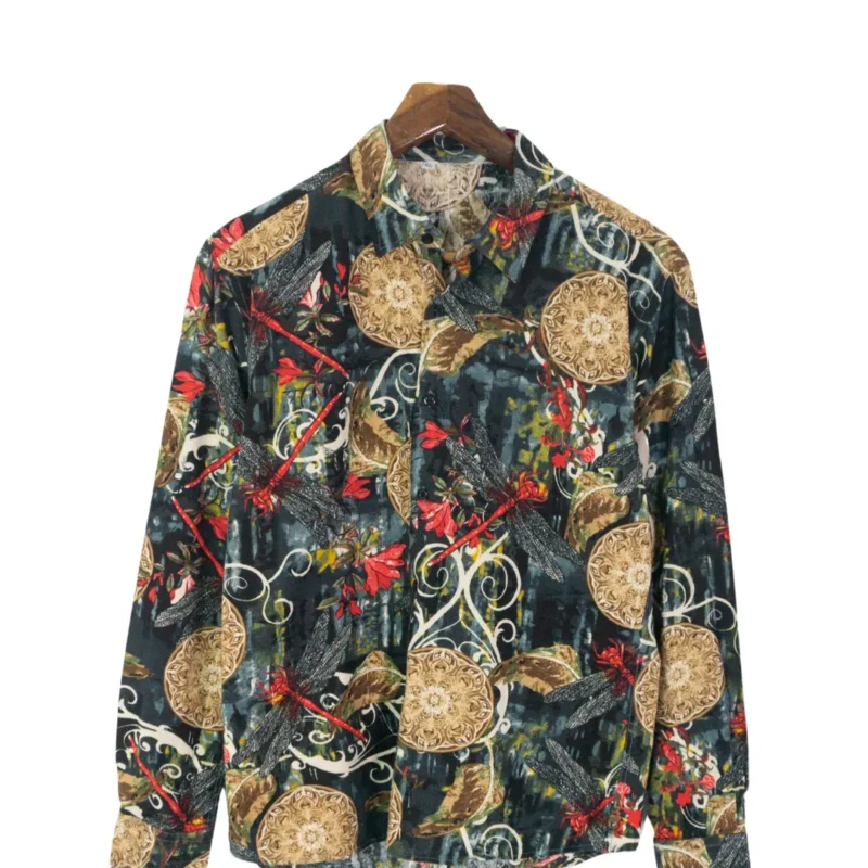 Vintage 90s woman crazy shirt XL