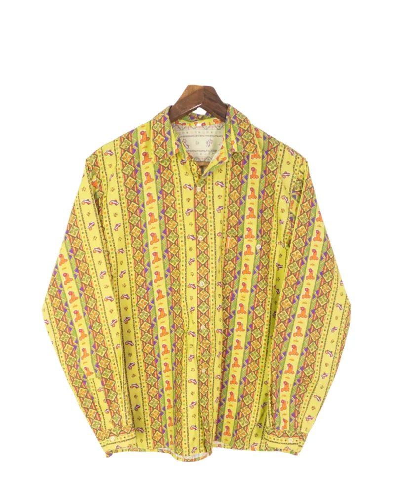 Vintage 90s yellow shirt M