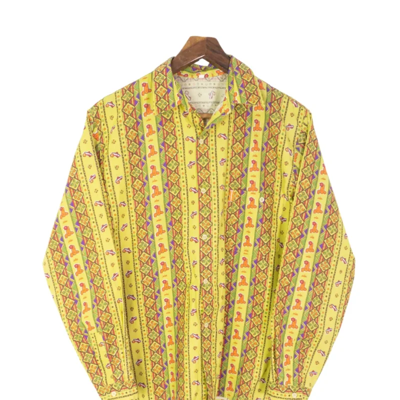 Vintage 90s yellow shirt M