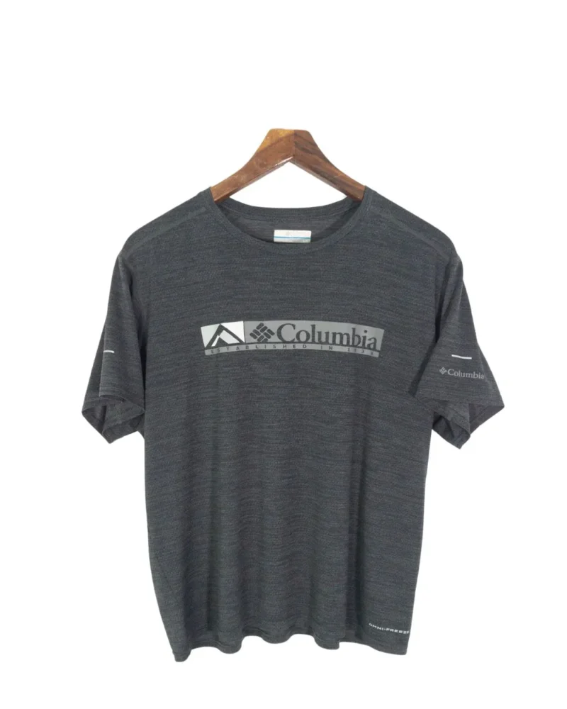 Camiseta deportiva Columbia gris M