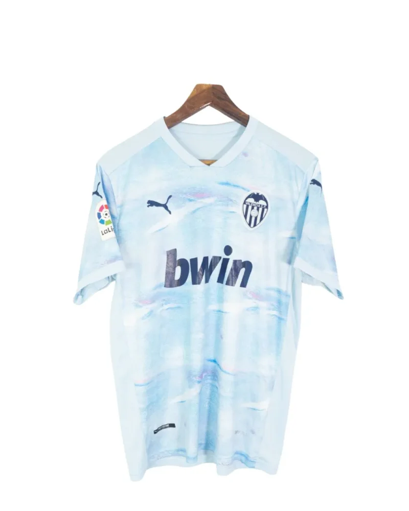 Camiseta deportiva azul/blanco Puma Valencia Cf L
