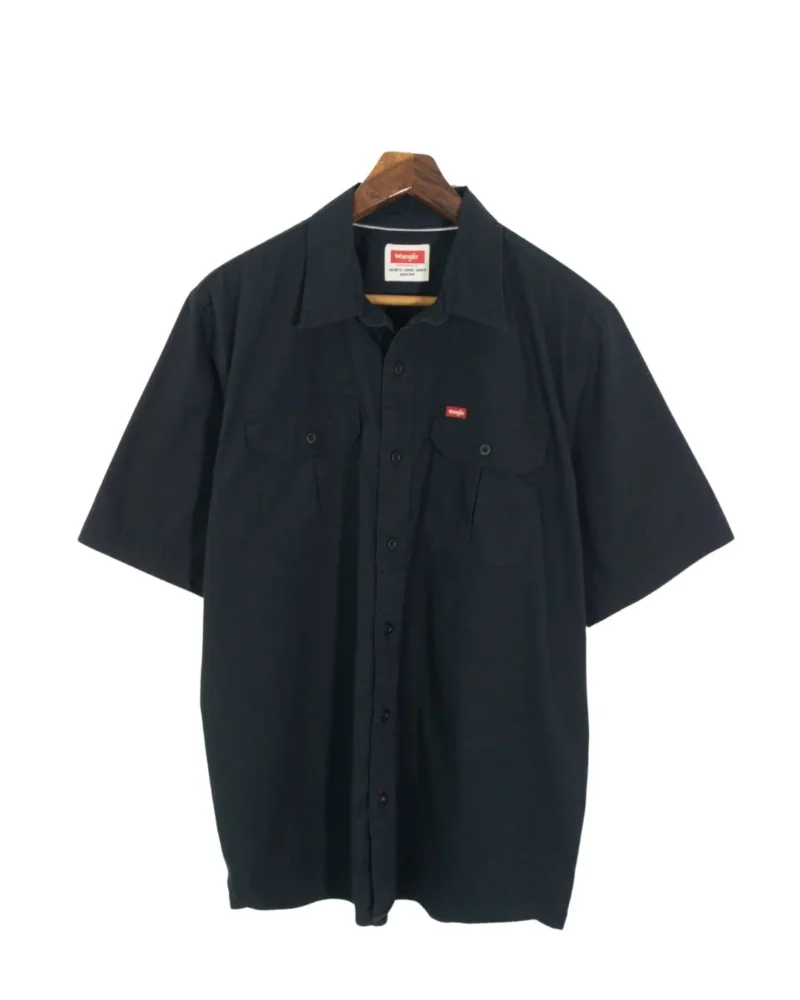 Camisa negra wrangler negra XL