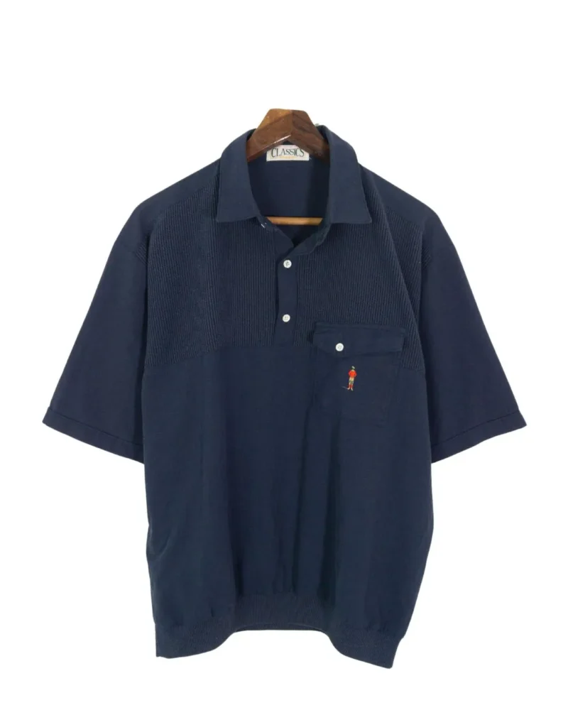 Polo azul marino Classics vintage 90s S
