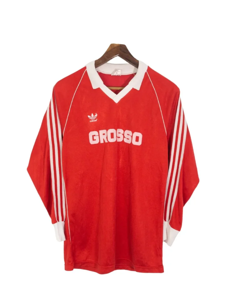 Camiseta deportiva manga larga Adidas vintage 80s L