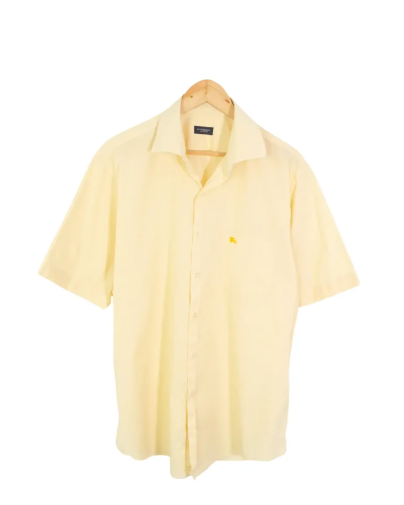 Camisa Burberrys vintage 00s amarilla L