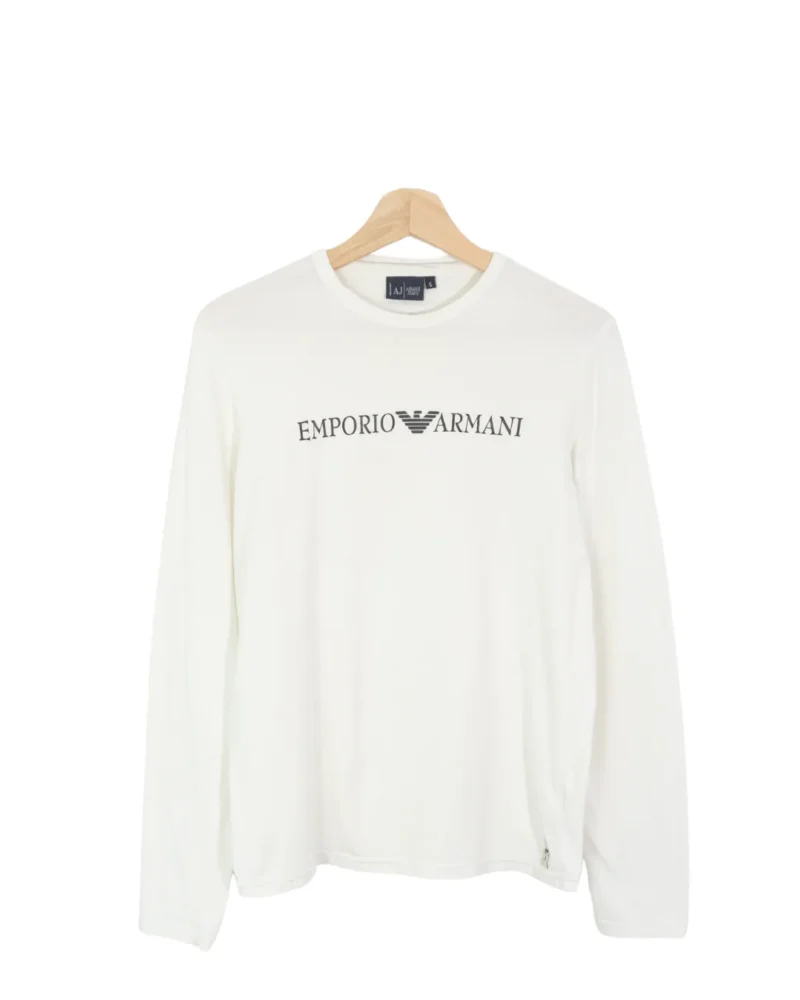 Camiseta manga larga blanca Emporio Armani S