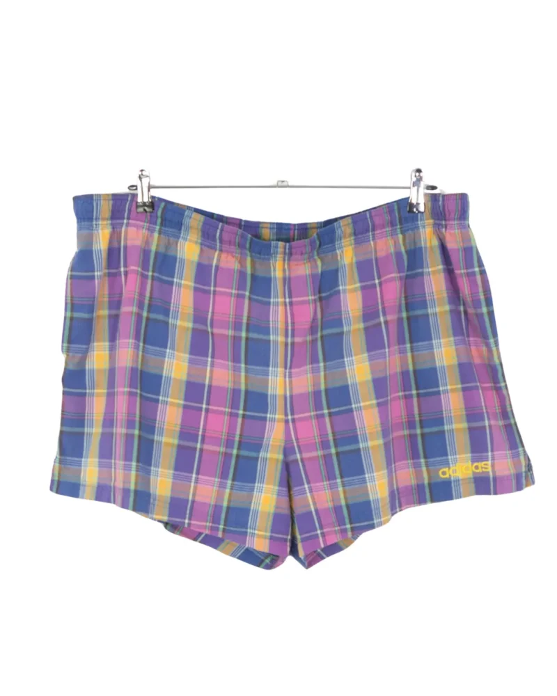 Bañador de cuadros Adidas vintage 90s XL