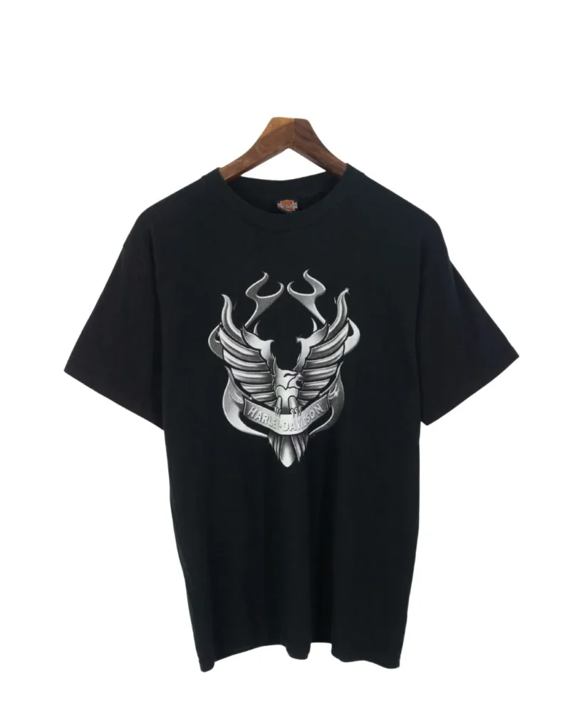 Camiseta negra Harley Davidson Ibiza 2001 L