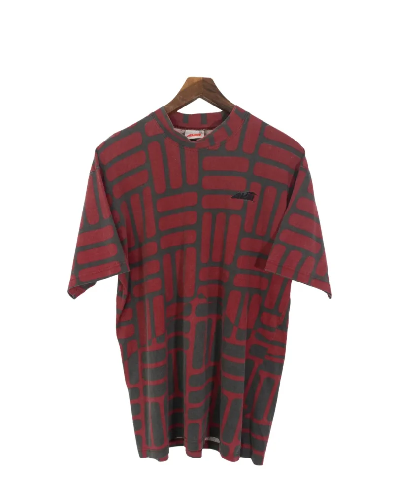 Camiseta Avia vintage 90s rojo/verde XL