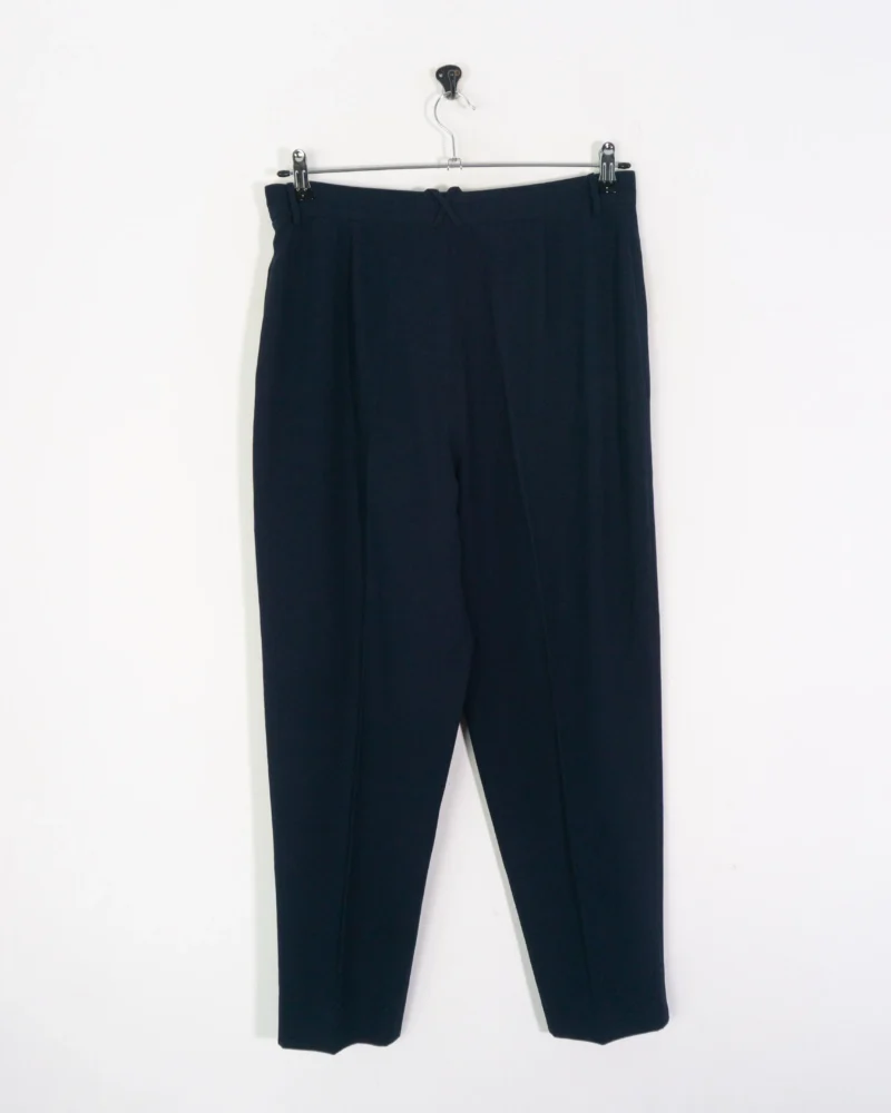 Pantalón Burberrys vintage 00s azul marino 48 - Imagen 5