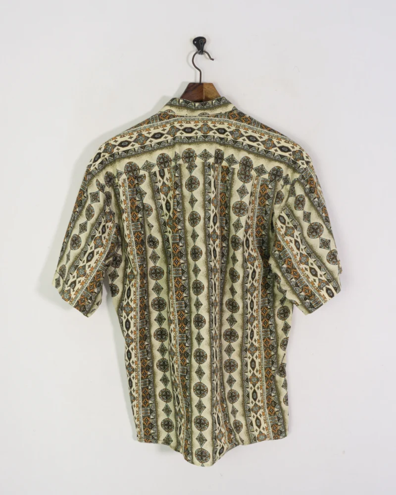 Camisa étnica vintage 90s M - Imagen 4