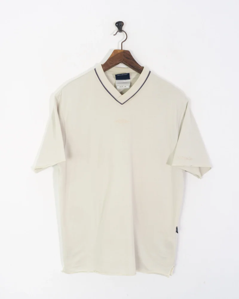 Camiseta Umbro vintage 90s beige M - Imagen 2