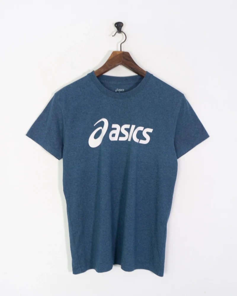 Camiseta asics azul M - Imagen 2