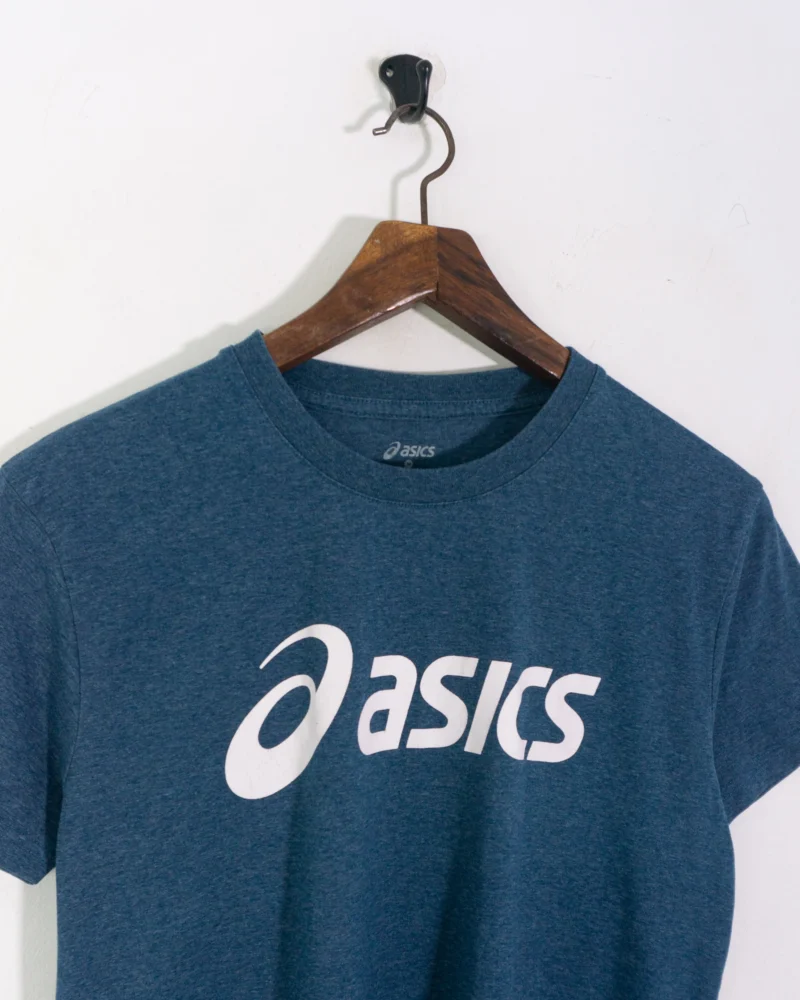 Camiseta asics azul M - Imagen 3