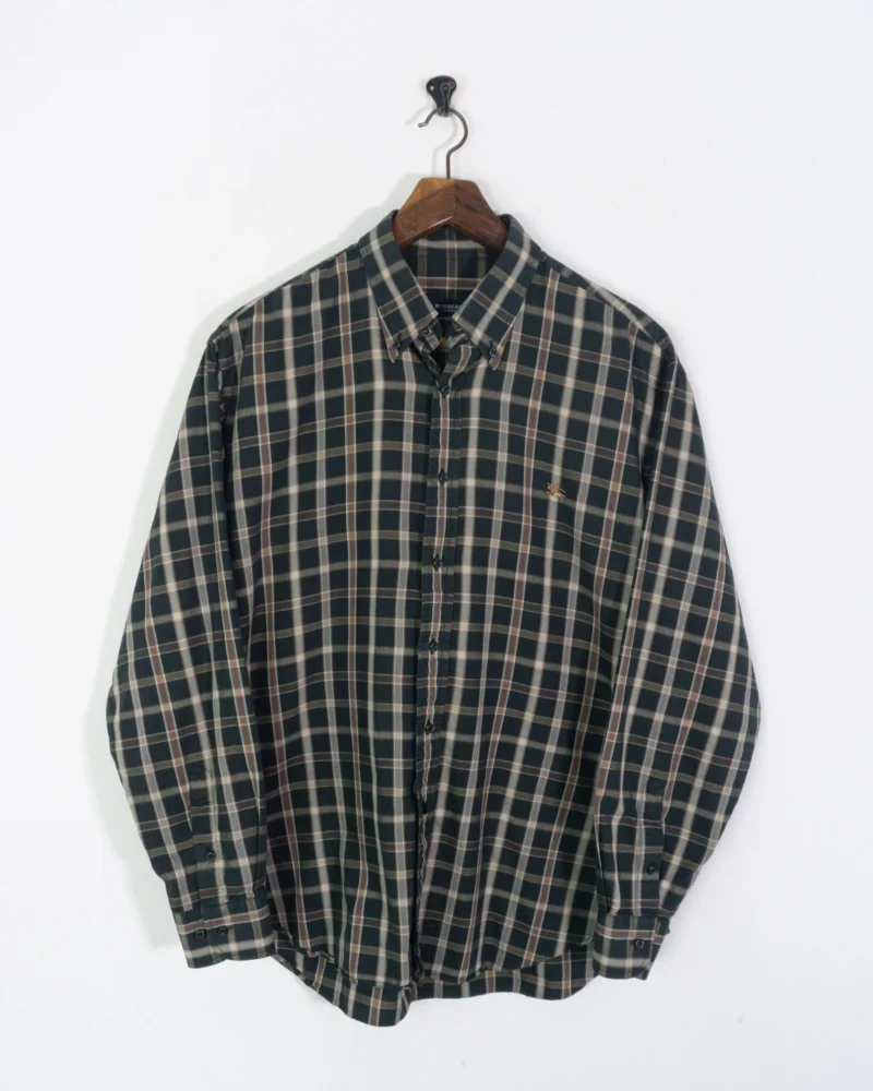 Camisa Burberrys vintage 00s de cuadros L - Imagen 2