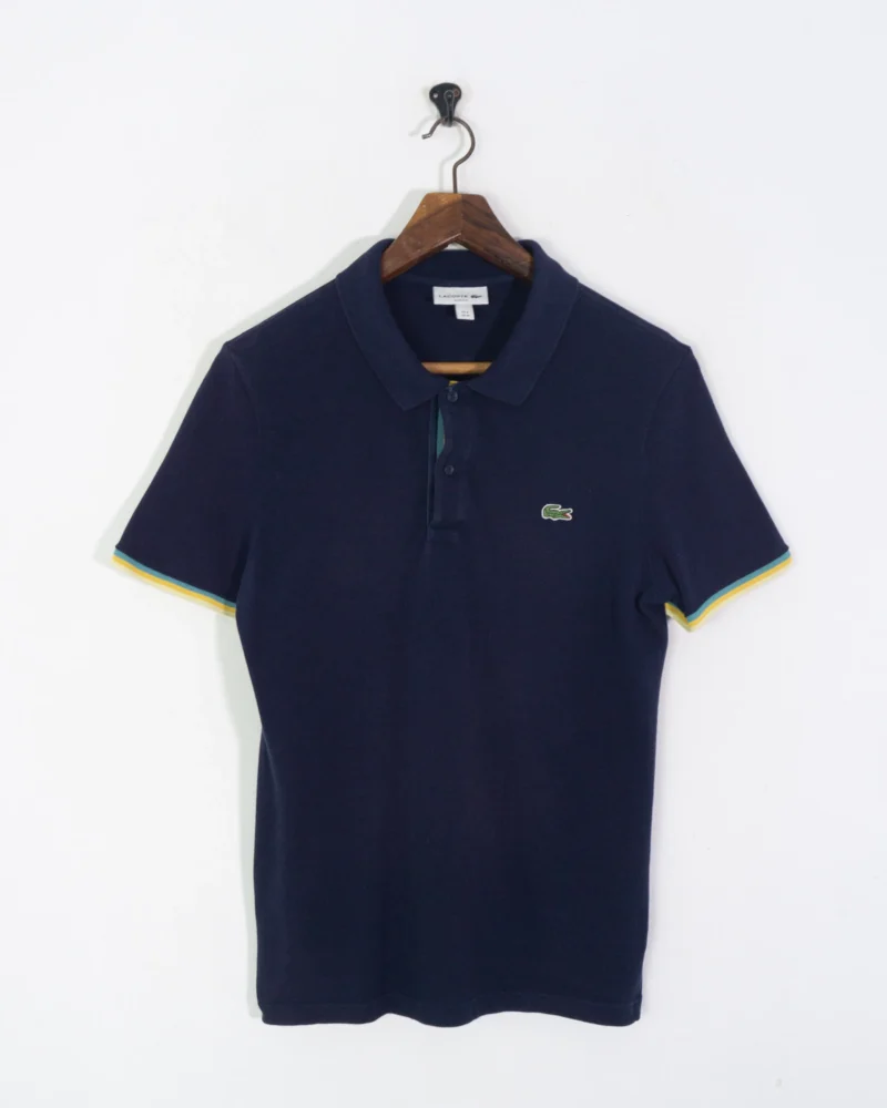 Polo Lacoste azul marino M - Imagen 2