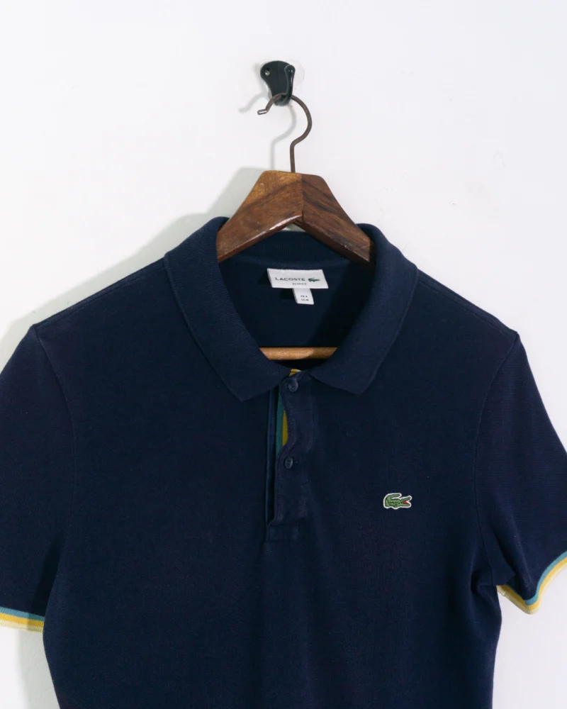 Polo Lacoste azul marino M - Imagen 3