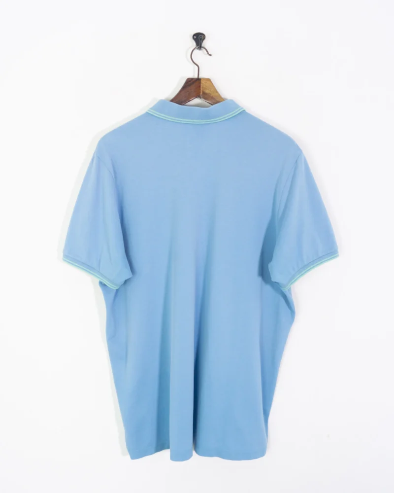 Polo Adidas vintage 00s azul claro 2XL - Imagen 4
