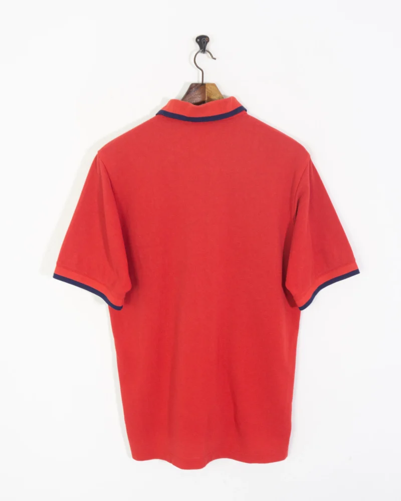 Polo Adidas vintage 00s rojo M - Imagen 4